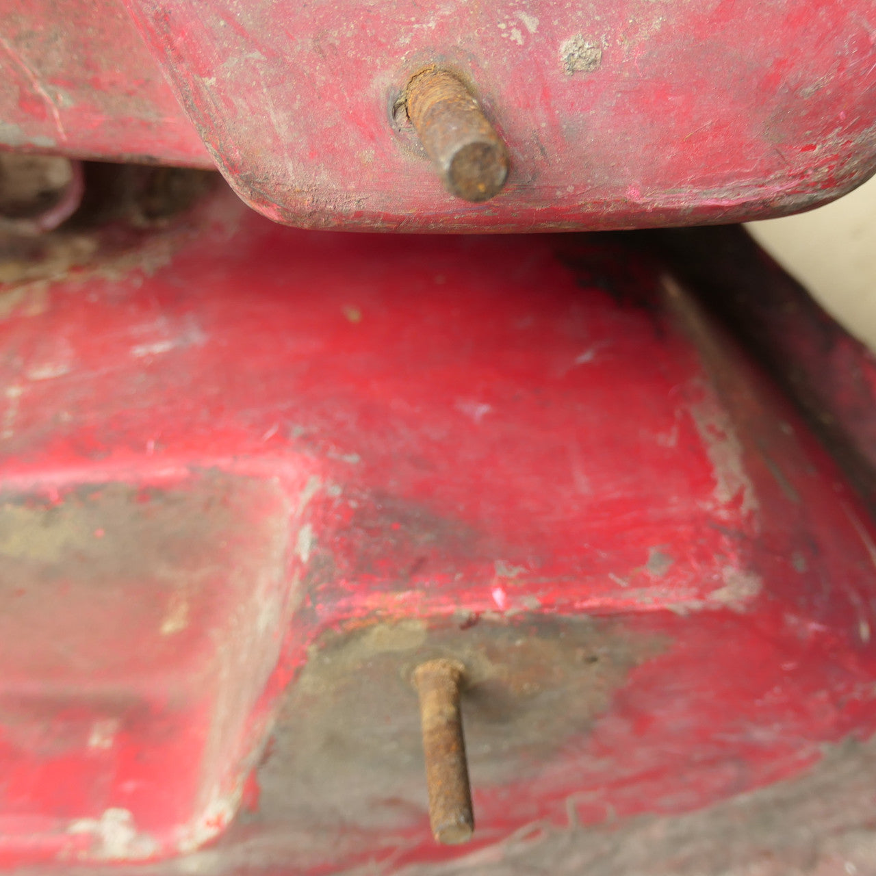 Triton BSA Ducati Cafe Racer Fibreglass ,Fuel Tank Red,Used