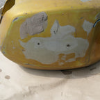 Triumph T140 Tiger Bonneville UK Spec ,Fuel Tank, Used Gold For Restoration