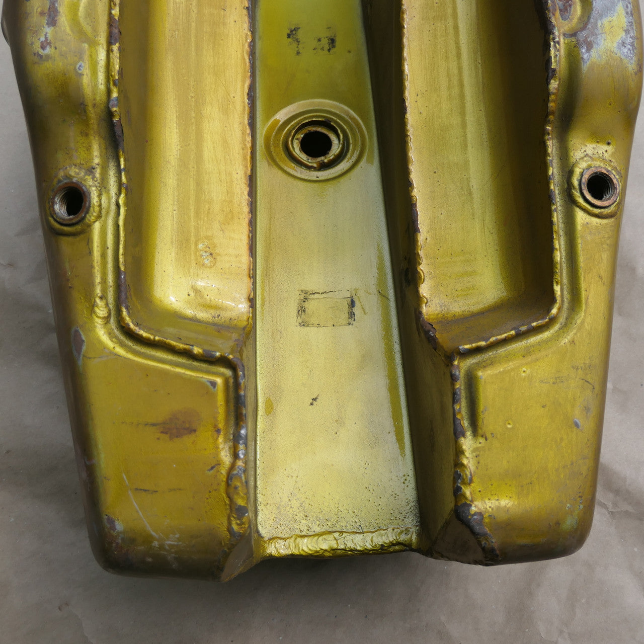 Triumph T140 Tiger Bonneville UK Spec ,Fuel Tank, Used Gold For Restoration