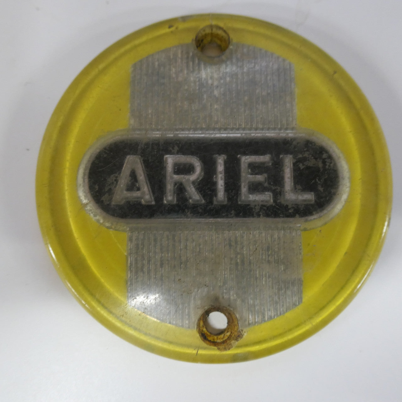 ,Ariel Round Tank Badges, (pair) Used