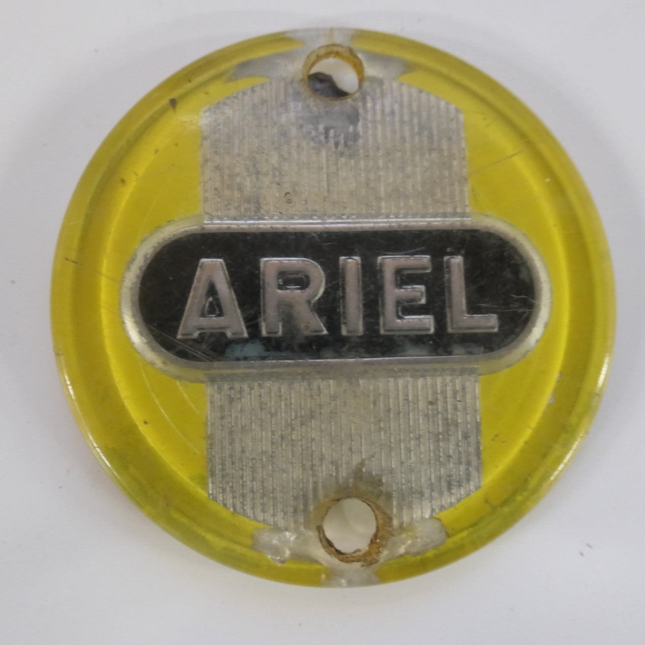 ,Ariel Round Tank Badges, (pair) Used