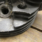 Triumph Tiger Cub ,T20 Cylinder Head, two broken fins
