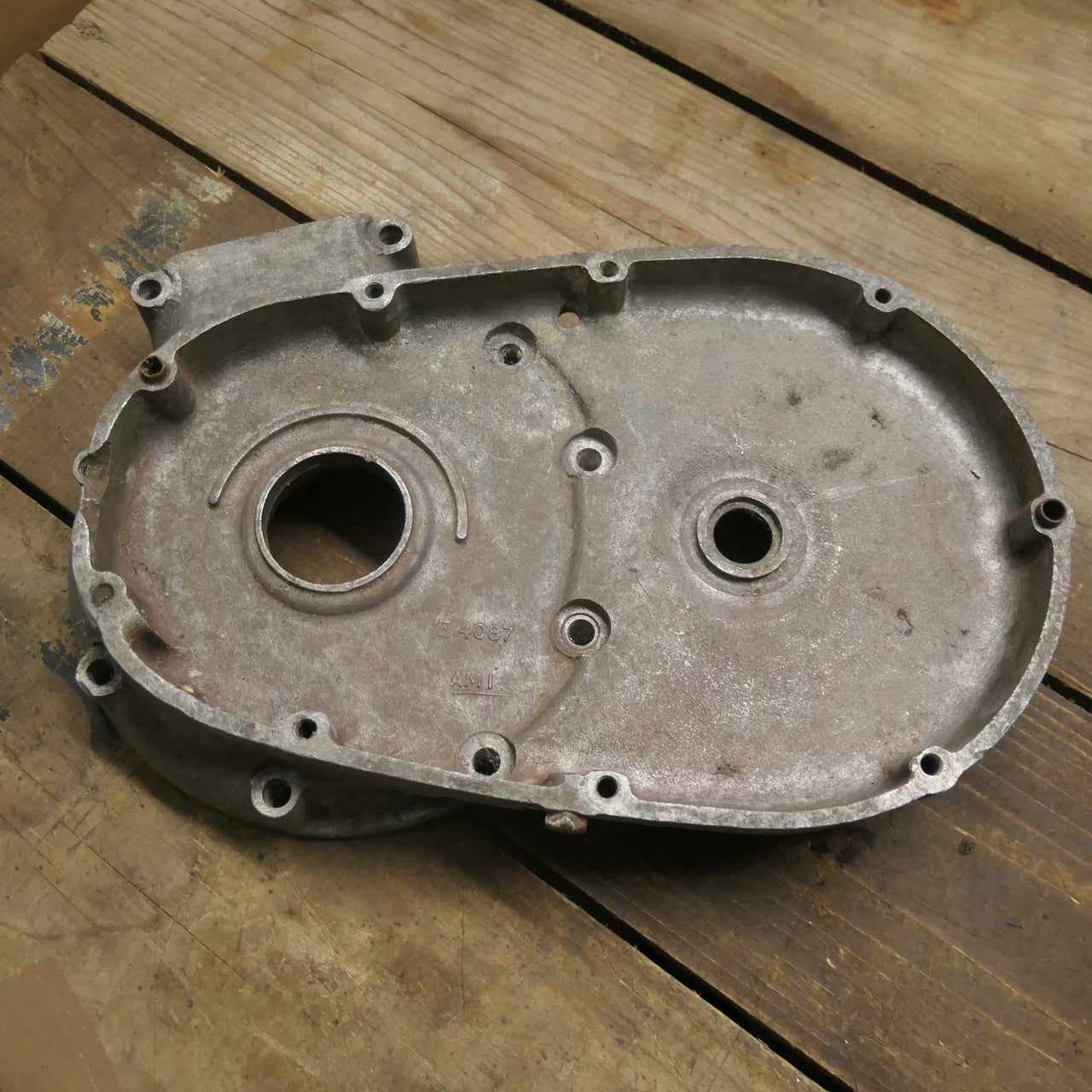 Truimph T20 Tiger Cub E4087 Left Hand ,Engine Crankcase, Half Drive Side