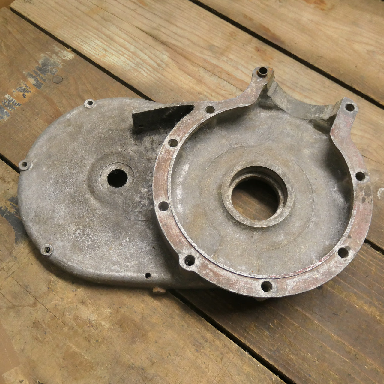 Truimph T20 Tiger Cub E4087 Left Hand ,Engine Crankcase, Half Drive Side