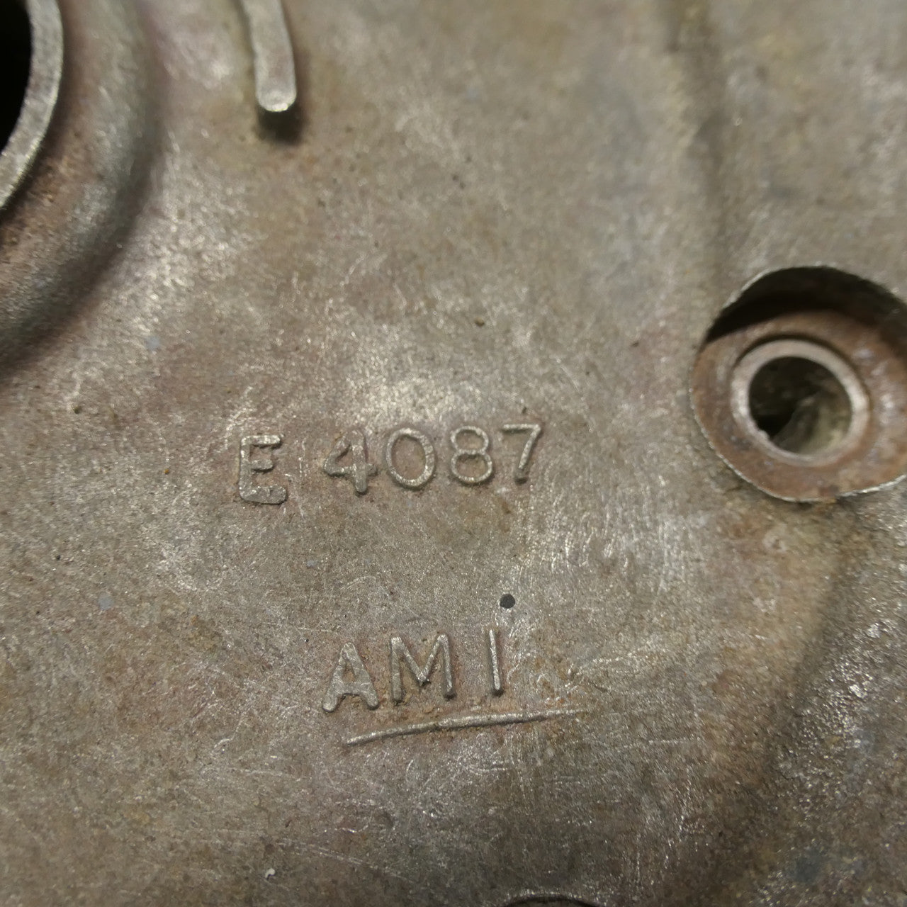 Truimph T20 Tiger Cub E4087 Left Hand ,Engine Crankcase, Half Drive Side