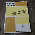 Honda 125,150 Shop Manual  C92,CS92, CB92,C95,CA95. Genuine NOS