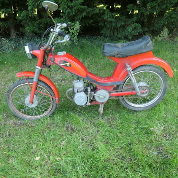 Moto Hispania 50,  Unusual Spanish Moped, Restoration Project