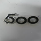 1969 SUZUKI T500 TITAN USED ,SIDE PANEL EMBLEM BADGE, 500CC TWO STROKE TWIN