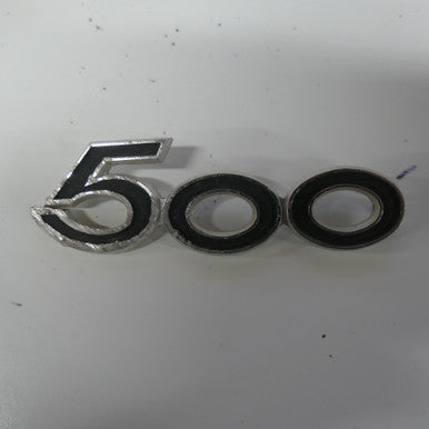 1969 SUZUKI T500 TITAN USED ,SIDE PANEL EMBLEM BADGE, 500CC TWO STROKE TWIN