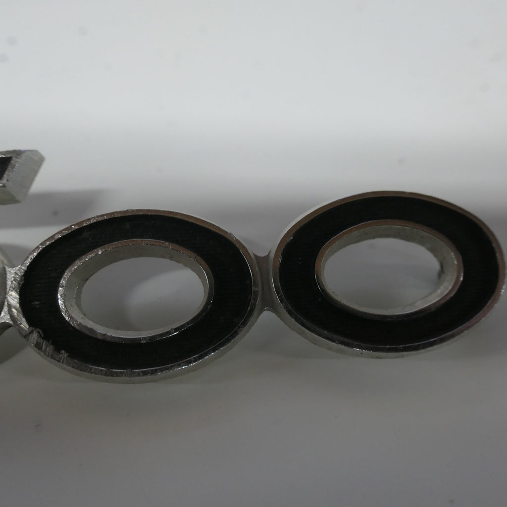 1969 SUZUKI T500 TITAN USED ,SIDE PANEL EMBLEM BADGE, 500CC TWO STROKE TWIN