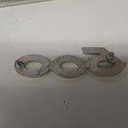 1969 SUZUKI T500 TITAN USED ,SIDE PANEL EMBLEM BADGE, 500CC TWO STROKE TWIN
