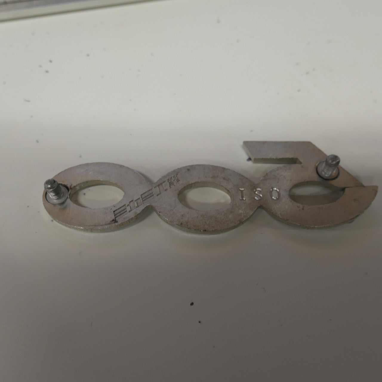 1969 SUZUKI T500 TITAN USED ,SIDE PANEL EMBLEM BADGE, 500CC TWO STROKE TWIN