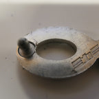 1969 SUZUKI T500 TITAN USED ,SIDE PANEL EMBLEM BADGE, 500CC TWO STROKE TWIN