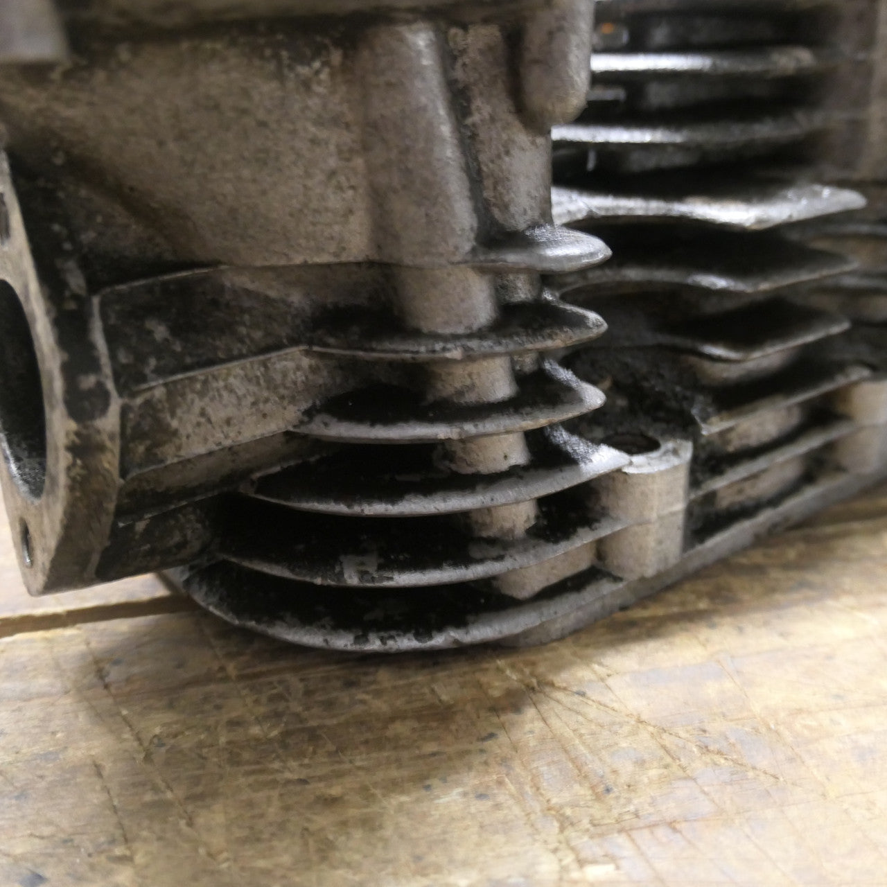 AJS Model 20 Matchless ,G9 Cylinder Head, Left Side