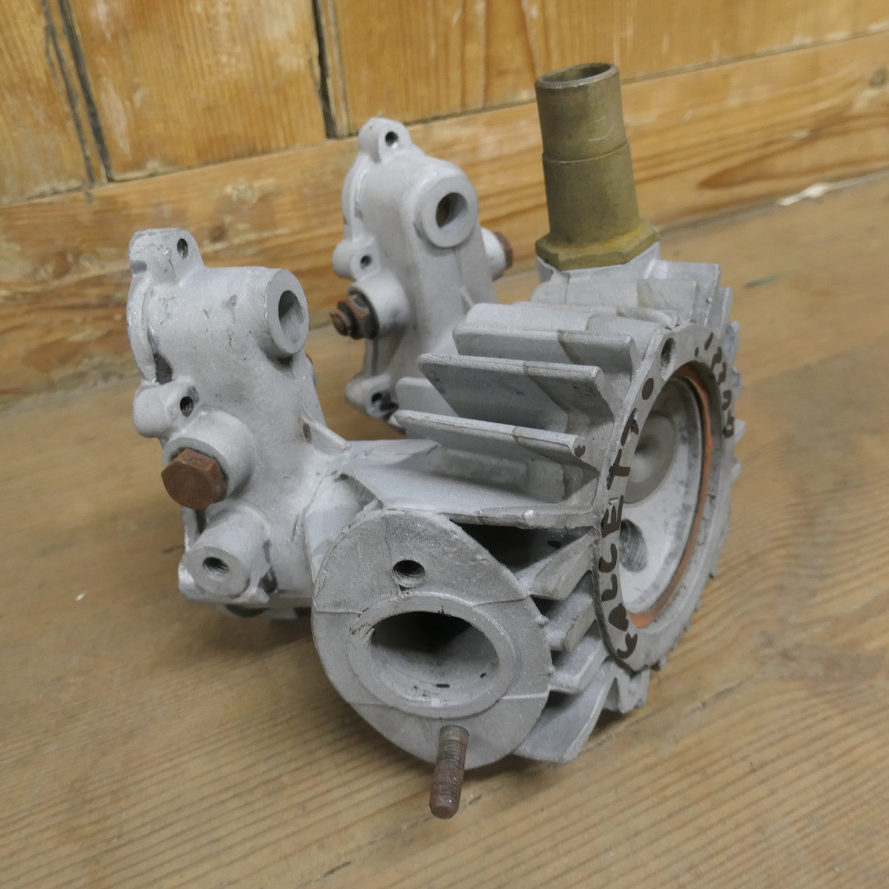 Moto Guzzi ,Galletto Cylinder Head, with Valves