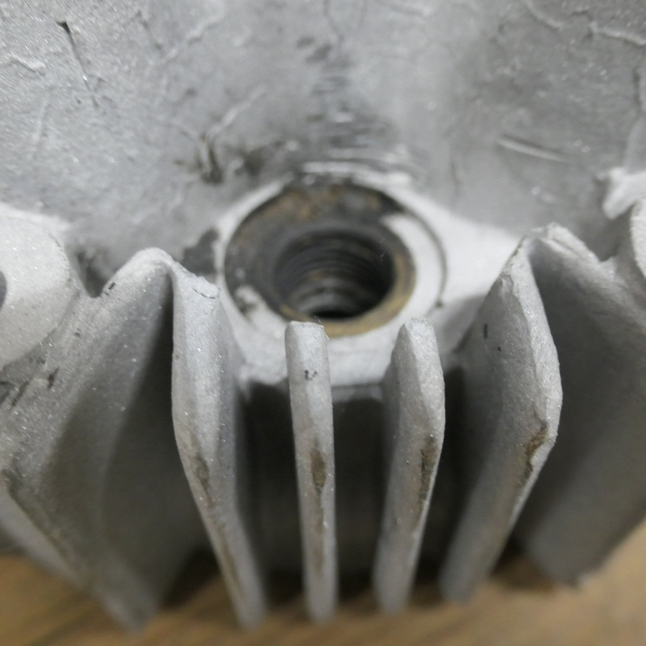 Moto Guzzi ,Galletto Cylinder Head, with Valves