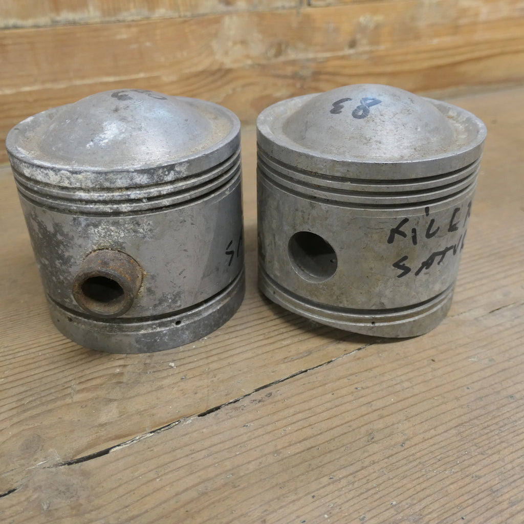 Set of ,Gilera Saturno Pistons,83mm x2