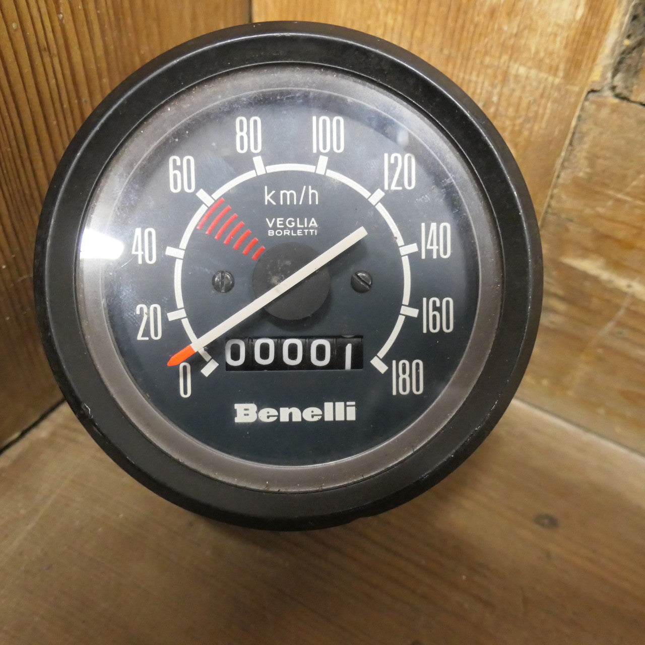 Genuine ,Benelli Veglia Borletti Speedo, 180kmh NOS