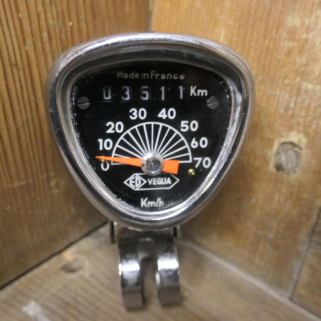 ,Veglia Tachometer, Circa 1972 Bicycle-Moped klm Made In France