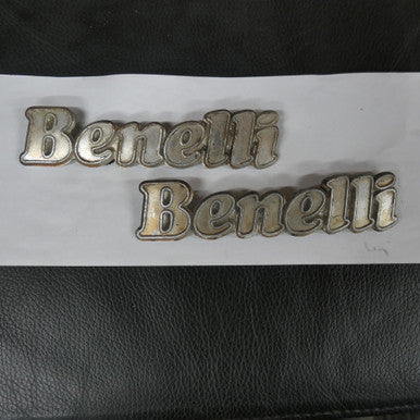 Benelli 654 500 354 ,Fuel Tank Badges, Original
