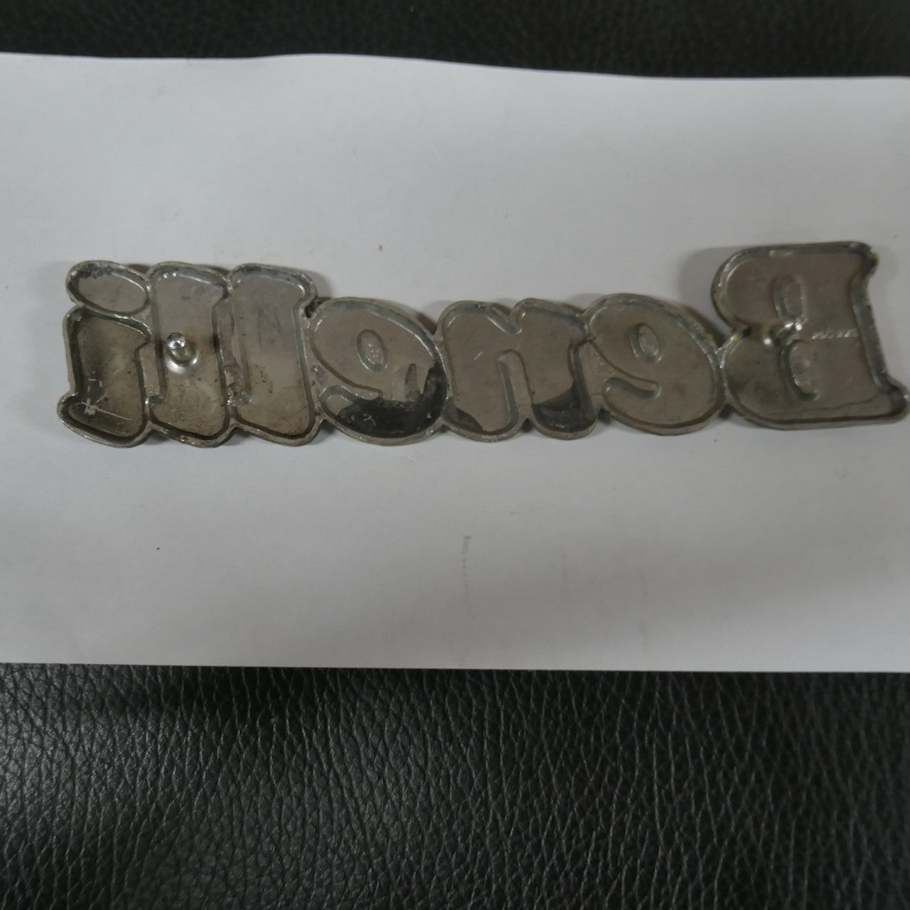 Benelli 654 500 354 ,Fuel Tank Badges, Original