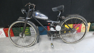 Bianchi Aquilotto, 1950s Autocycle, Mostly Complete and Original,  Ride or Restore project