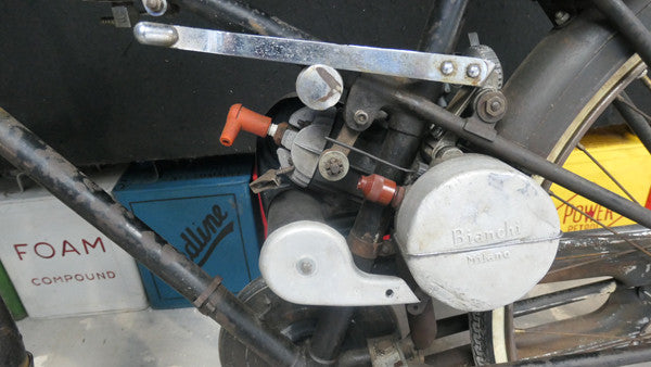 Bianchi Aquilotto, 1950s Autocycle, Mostly Complete and Original,  Ride or Restore project