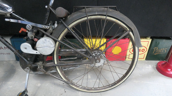 Bianchi Aquilotto, 1950s Autocycle, Mostly Complete and Original,  Ride or Restore project