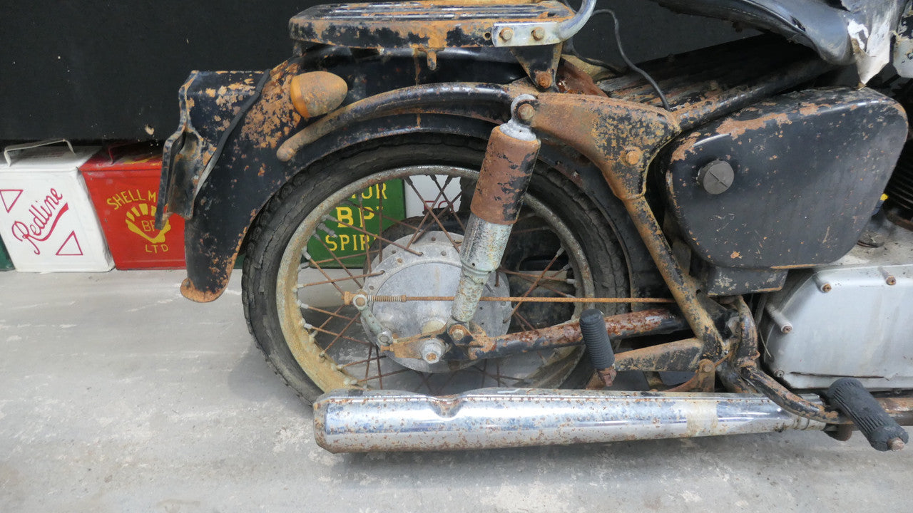 Meguro (Kawasaki) 250 SG, 16,055 klms,  Original Meguro for Restoration.