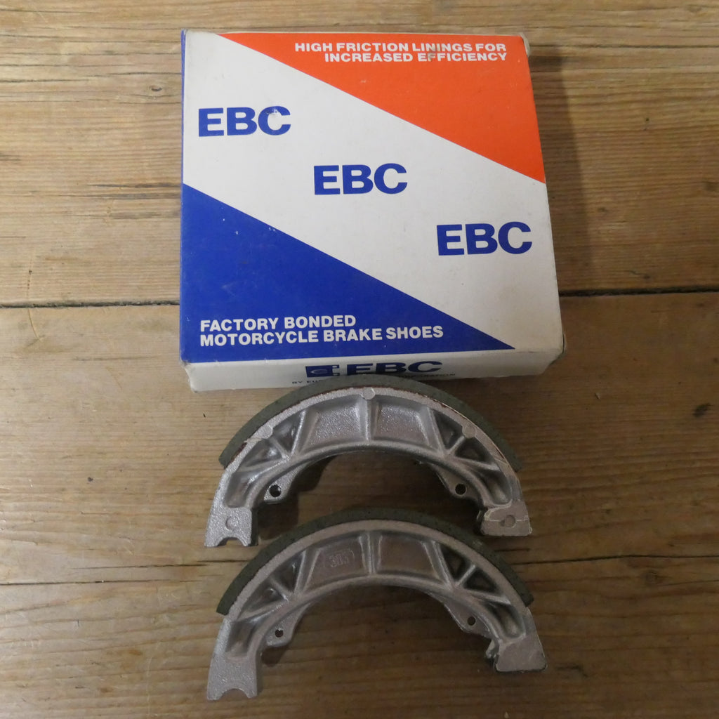 Honda C50 70 90 XR75 H100 PK50 ,EBC Brake Shoes H303, NOS