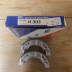 Honda C50 70 90 XR75 H100 PK50 ,EBC Brake Shoes H303, NOS