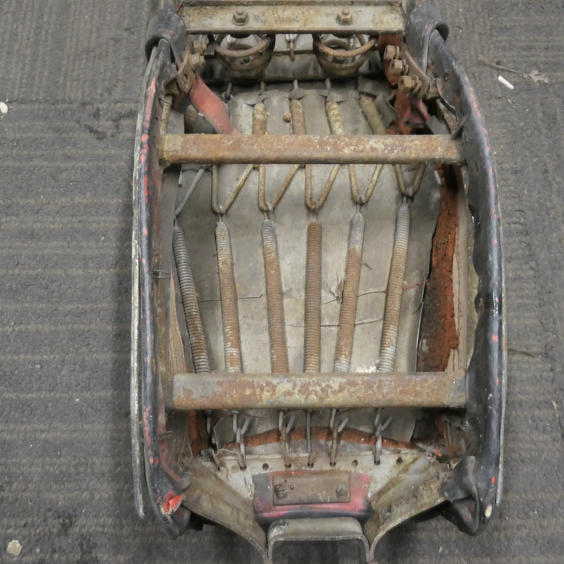 HONDA C92 CA92 C95 CA95 CA160, Original Seat, for restoration.