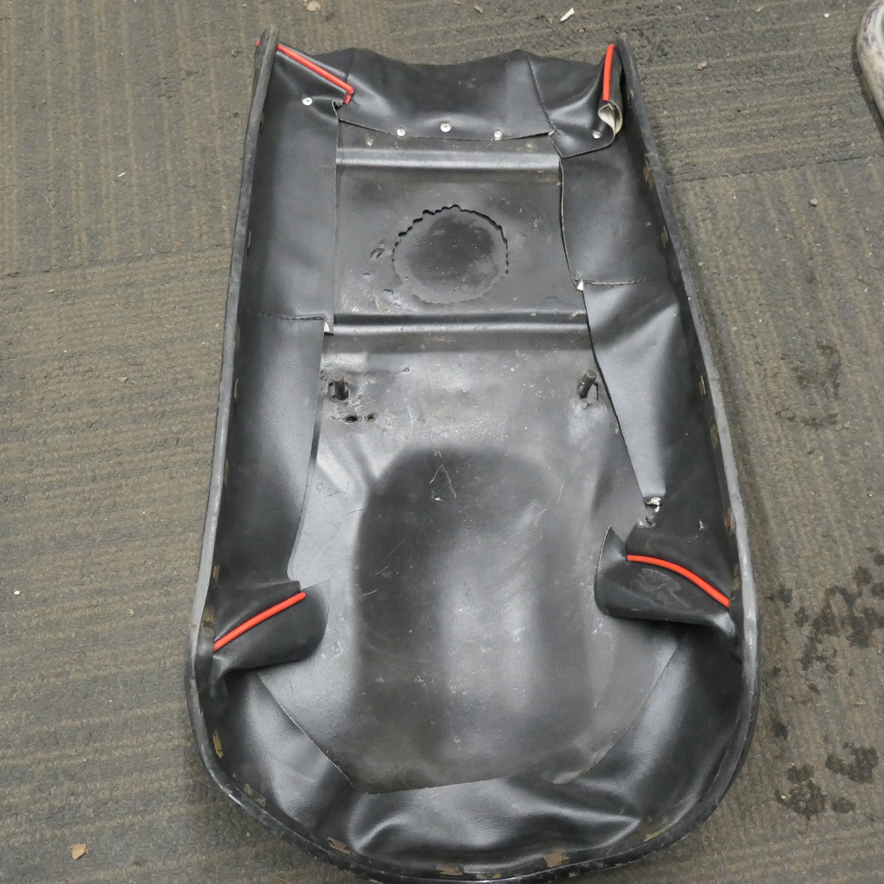 Matchless ,Dual Seat, Re -Upholstered