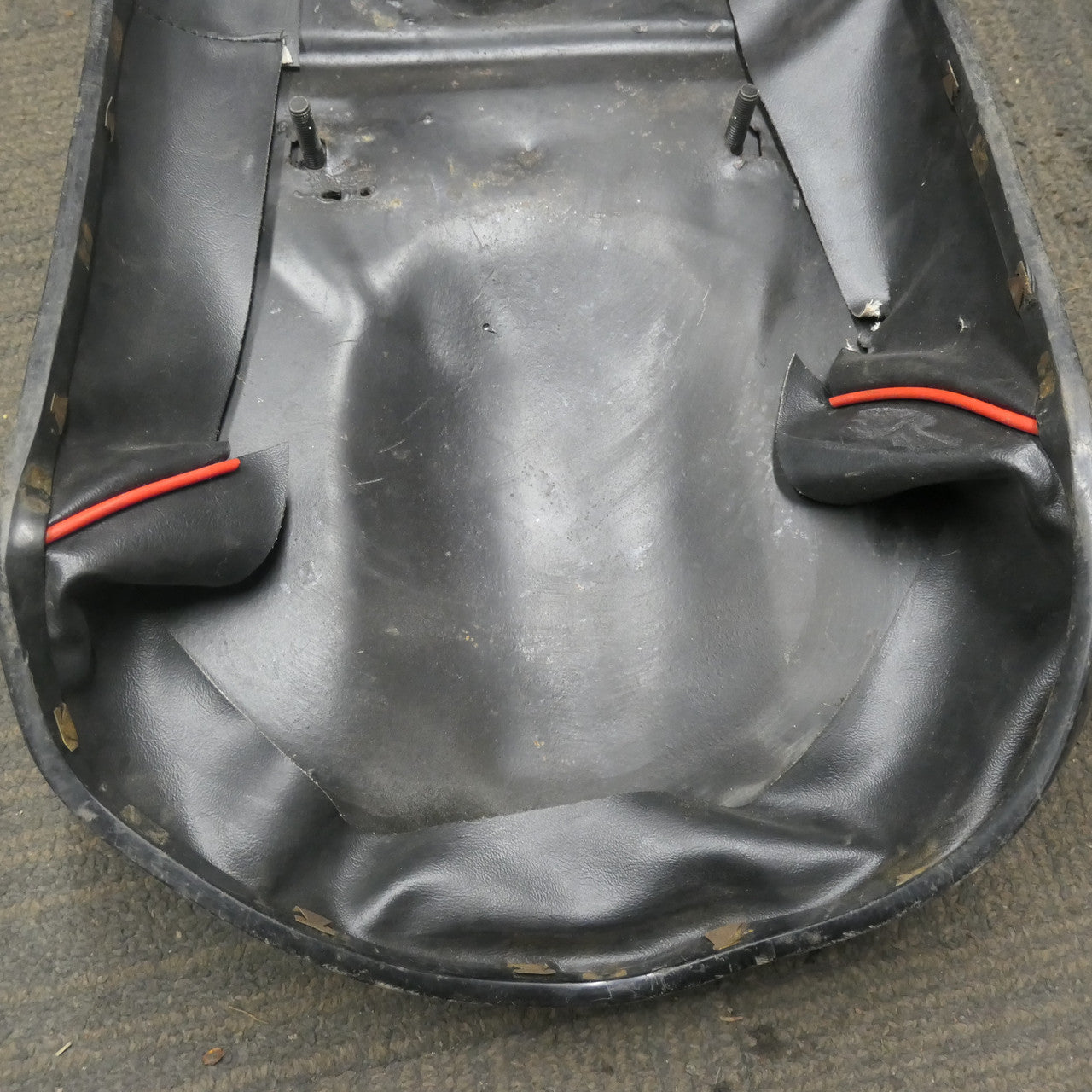 Matchless ,Dual Seat, Re -Upholstered