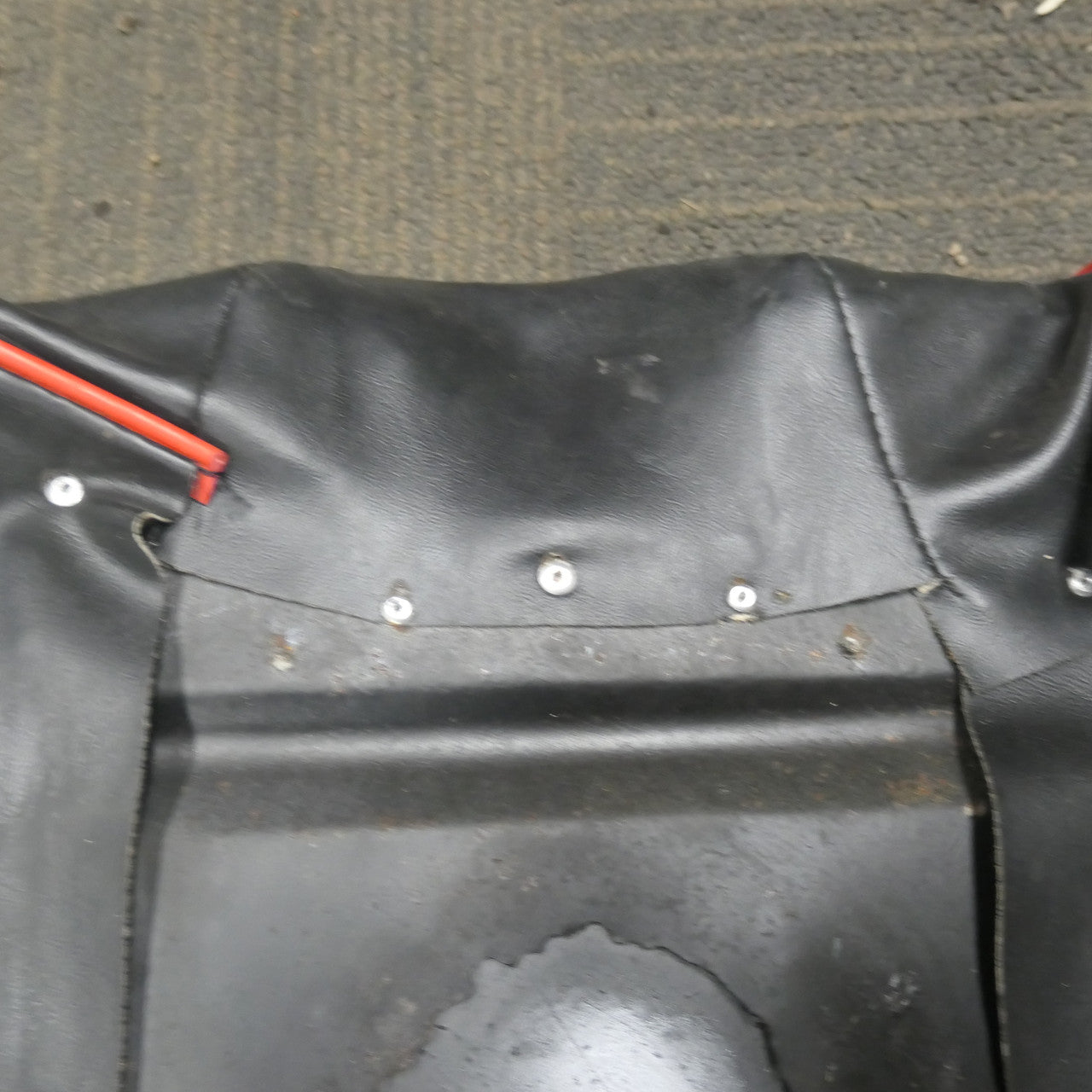 Matchless ,Dual Seat, Re -Upholstered