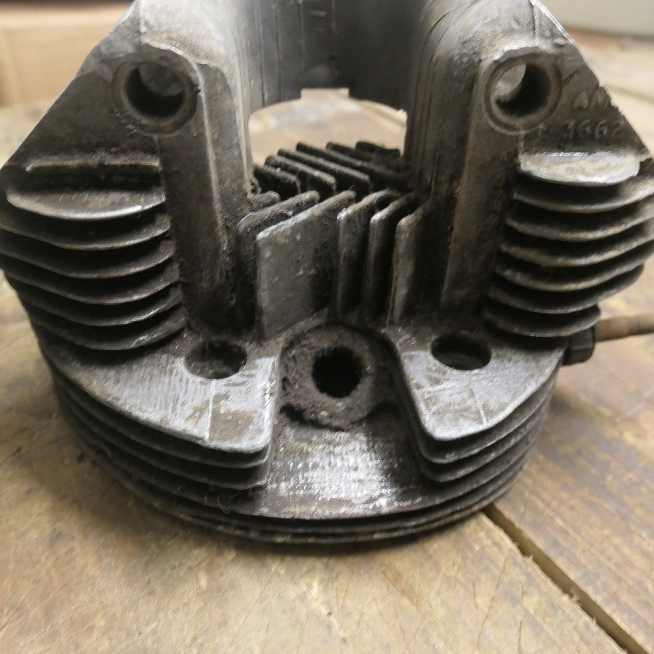 Triumph Tiger Cub ,T20 Cylinder Head, Some Damage