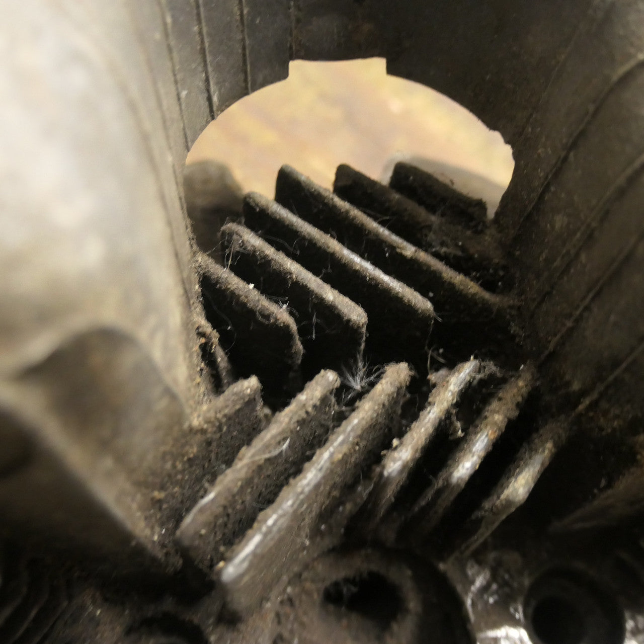 Triumph Tiger Cub ,T20 Cylinder Head, Some Damage
