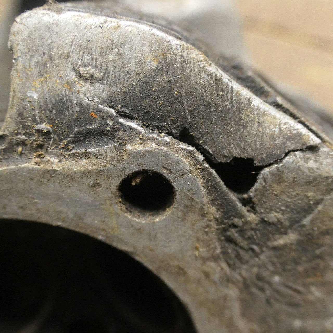 Triumph Tiger Cub ,T20 Cylinder Head, Some Damage
