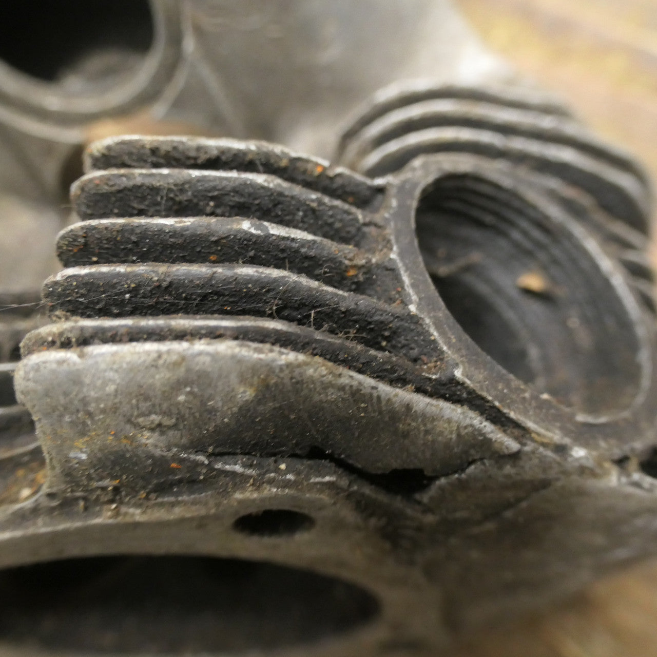 Triumph Tiger Cub ,T20 Cylinder Head, Some Damage