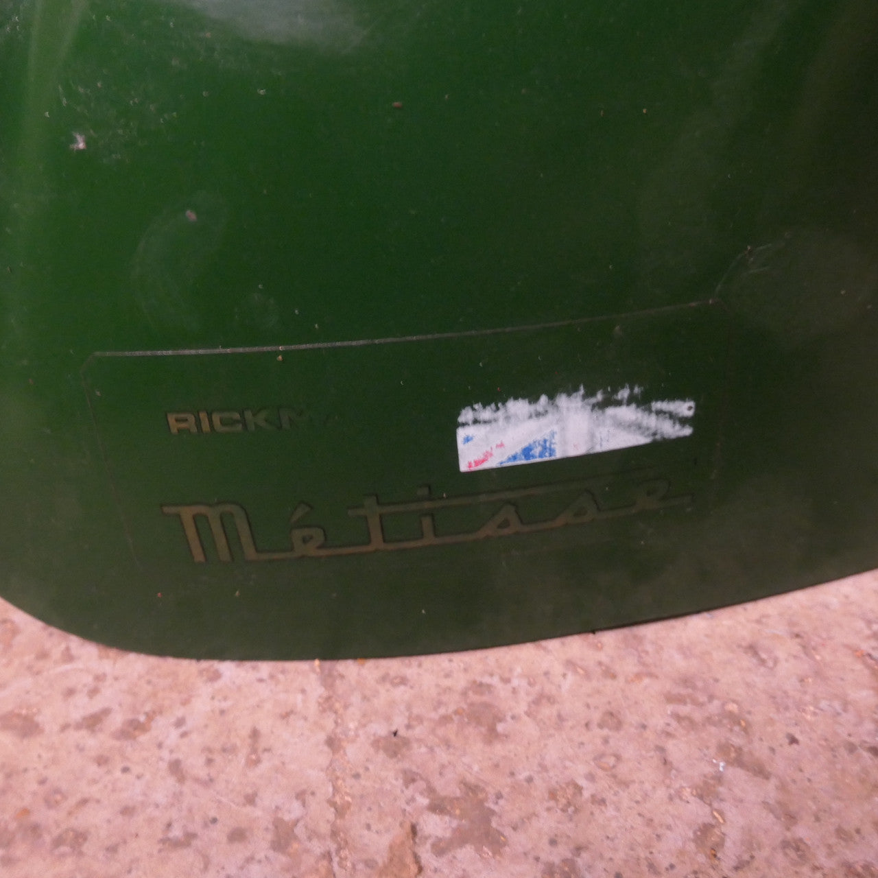 ,Metisse Fuel Tank, Green Fibreglass