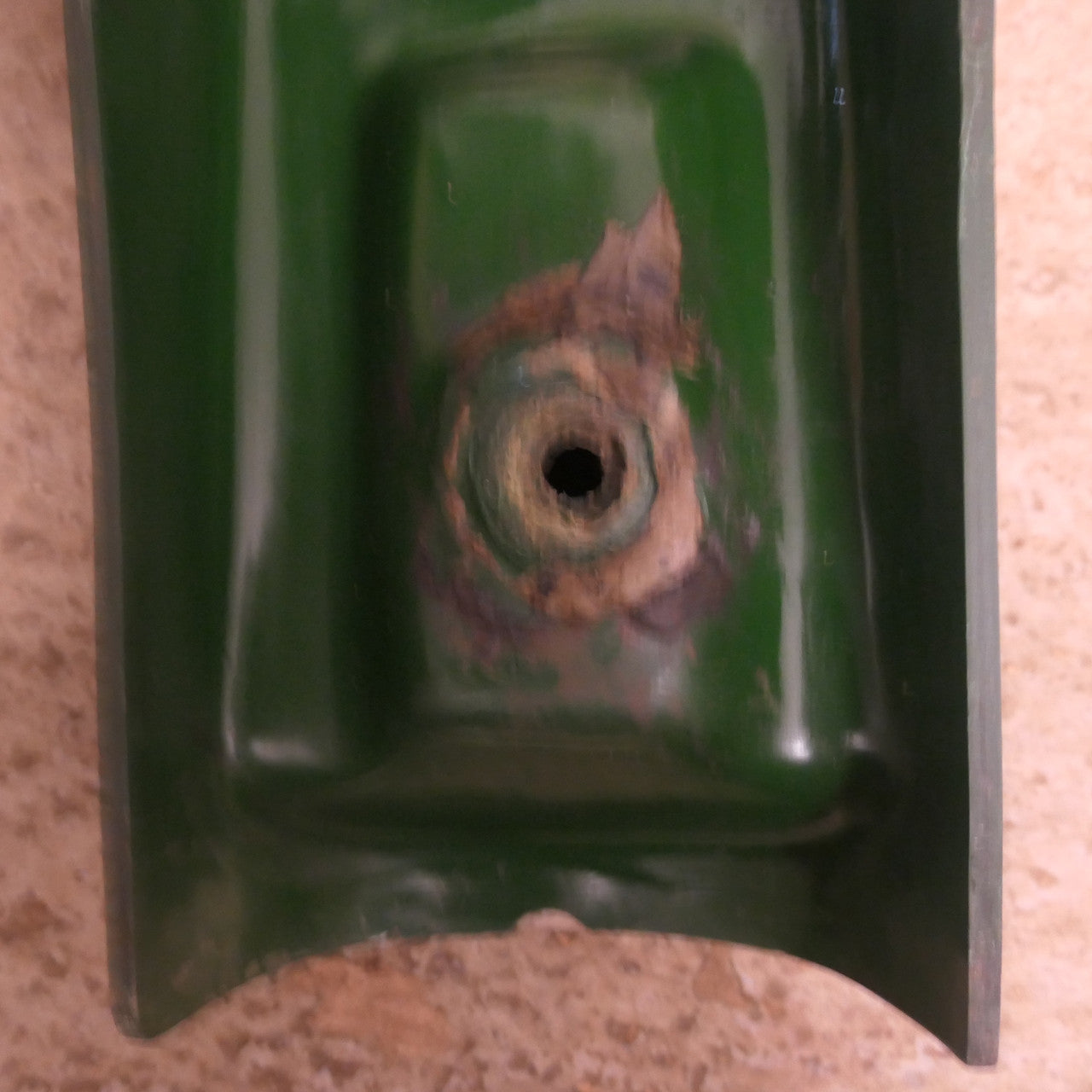 ,Metisse Fuel Tank, Green Fibreglass