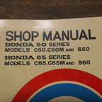Honda 50-65 Series Models C50,C50M,C65,C65M,S50 & S65 Shop Manual