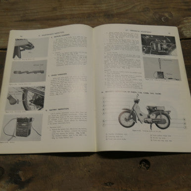 Honda 50-65 Series Models C50,C50M,C65,C65M,S50 & S65 Shop Manual