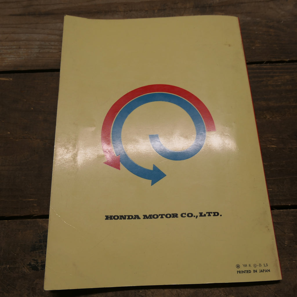 Honda 50-65 Series Models C50,C50M,C65,C65M,S50 & S65 Shop Manual
