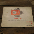 Honda ,CB125 T Service and Parts Promotion Manual, Genuine Honda