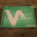 Honda XL 250 K3 ,Parts List, Genuine Honda Part