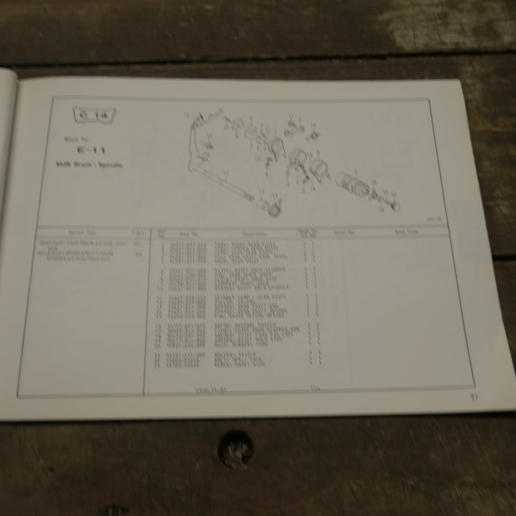 Honda SS50 ZK2 ZB2 ,Genuine Parts List, Catalogue,