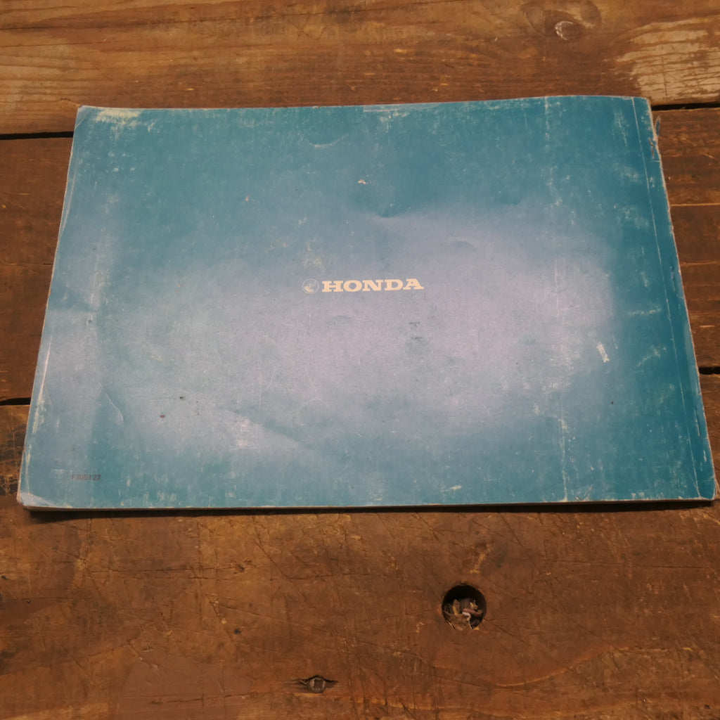 Honda SS50 ZK2 ZB2 ,Genuine Parts List, Catalogue,