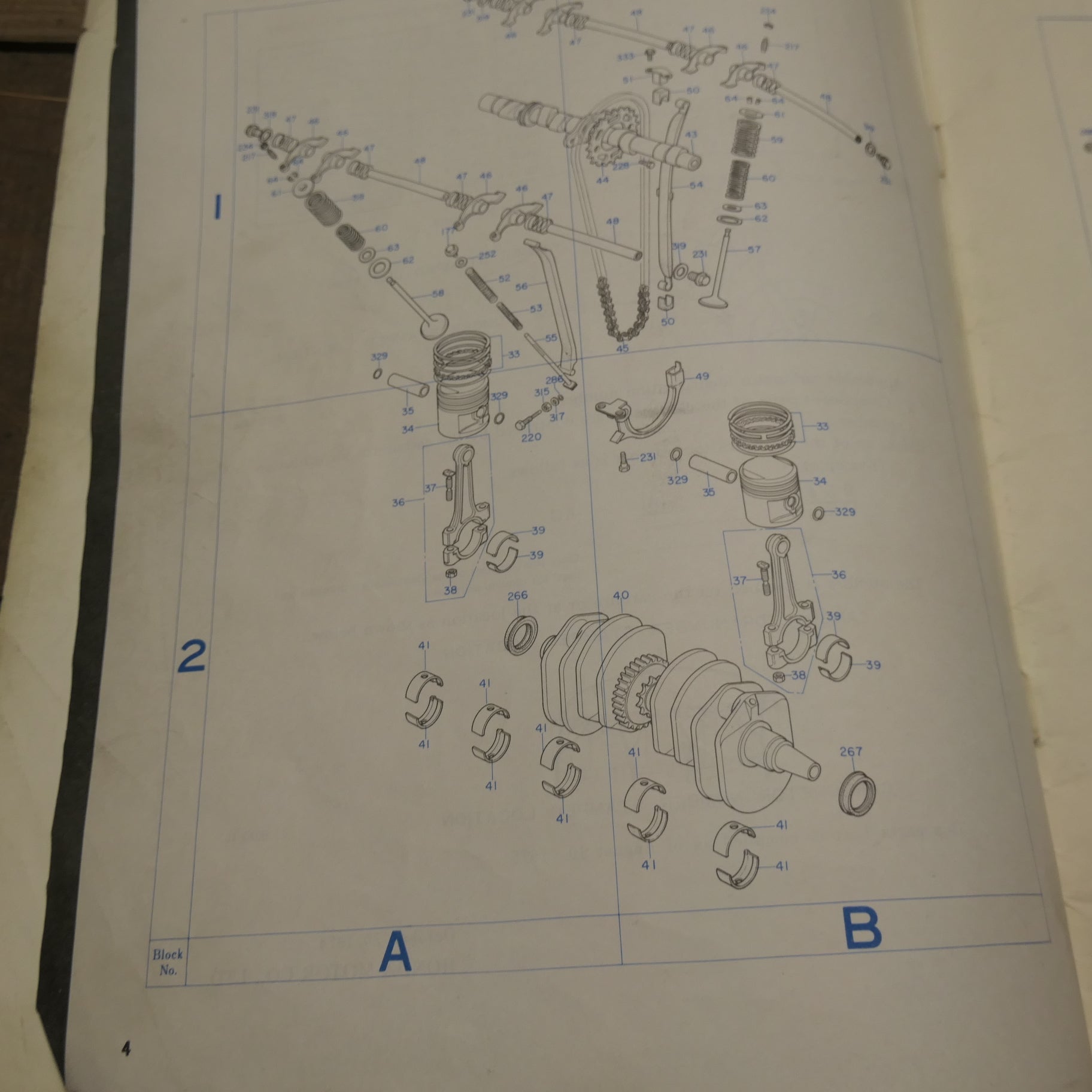 Honda CB400F ,Parts List, Genuine Honda Part 1974.,