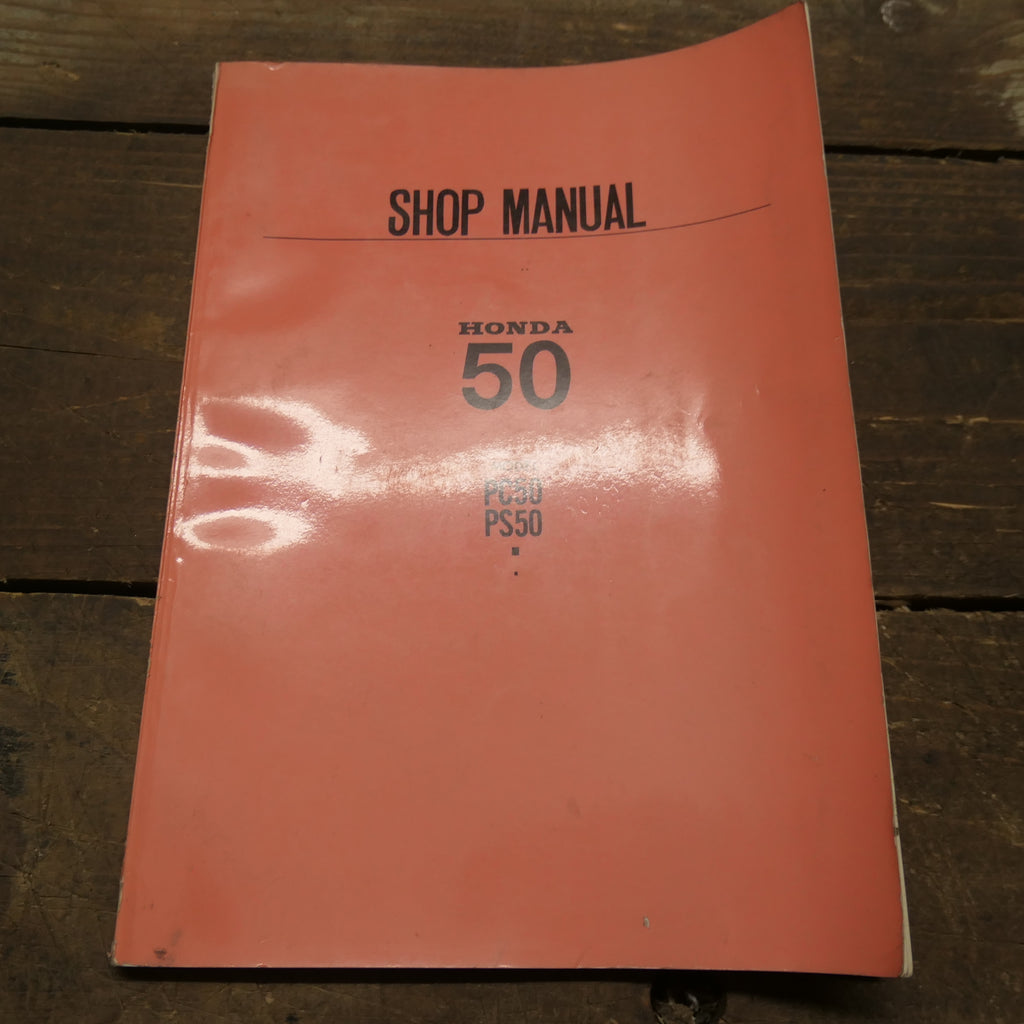 Honda PC50,PS50 Original/Genuine Shop Manual, RARE.